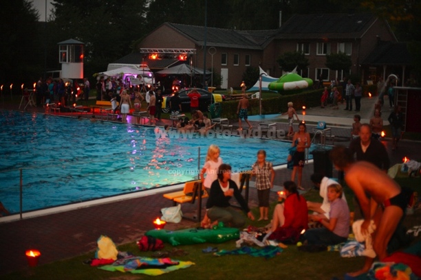 Freibadfest Abendstimmung